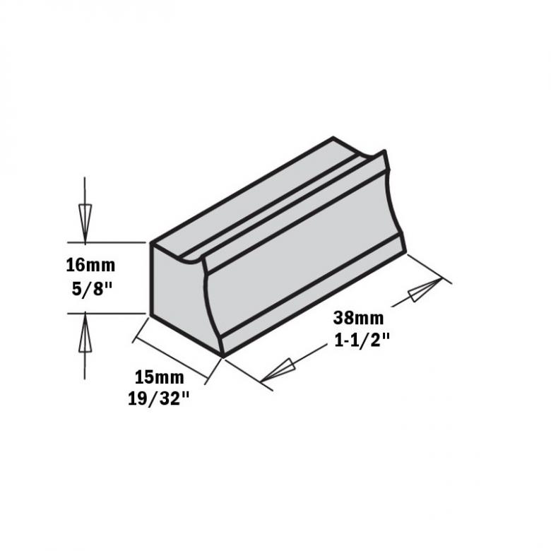 CMT Głowica prosta bez ograniczników D-120 B-50 (692.120.50)