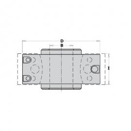CMT Głowica prosta bez ograniczników D-100 B-35 (692.100.35) 2