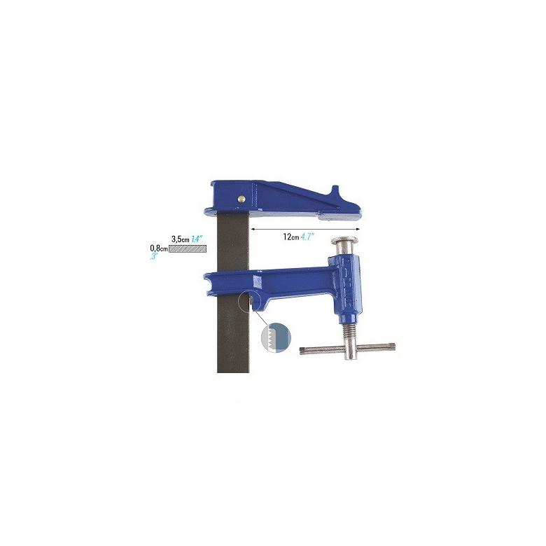 PIHER ścisk stolarski Blue Line E, 20 cm (P03020)