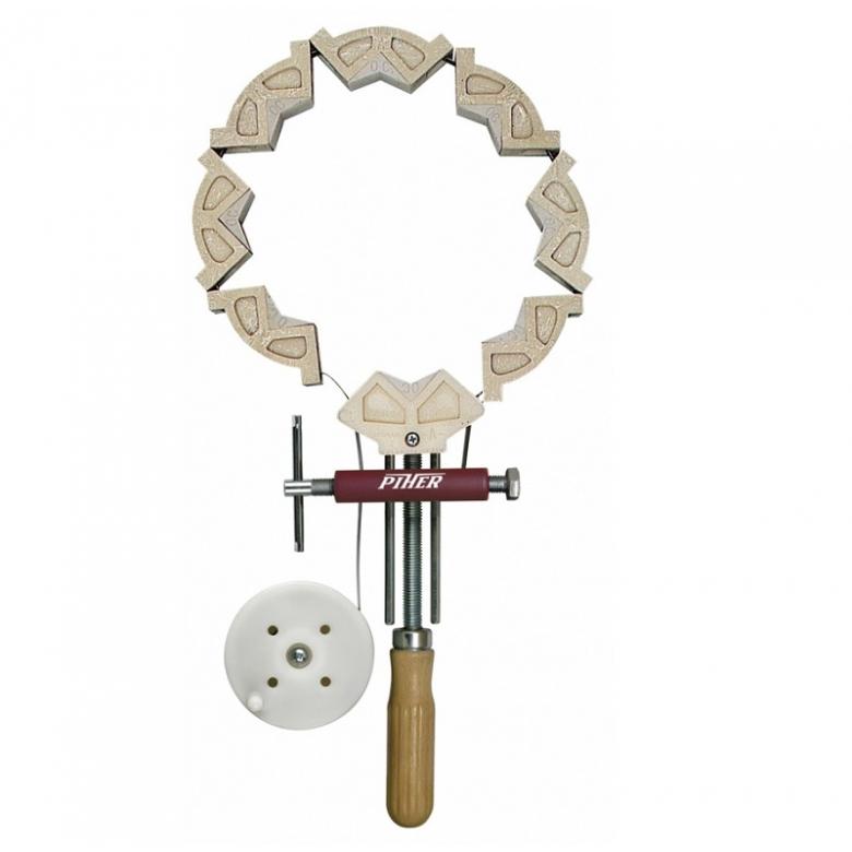 PIHER ścisk z opaską stalową, Model-ośmiokątny, 1,2 x 500 cm (P24008)