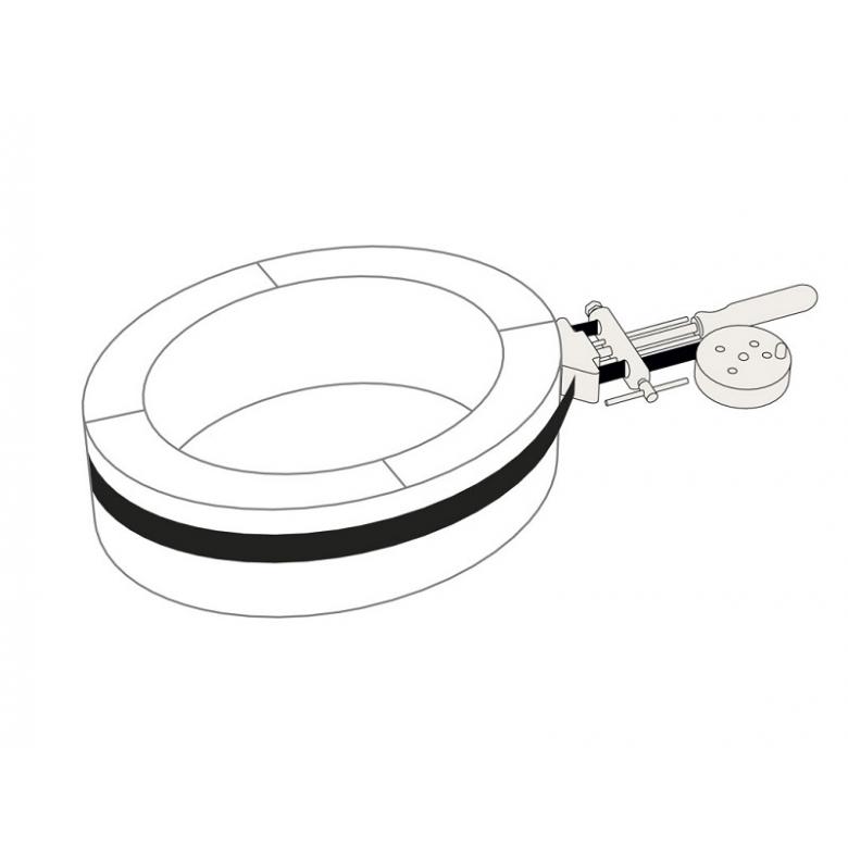 PIHER ścisk z opaską stalową Typ B, 2 x 650 cm (P24005)