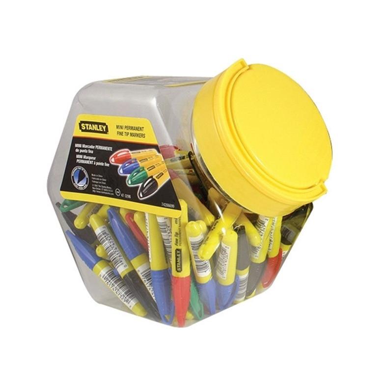 STANLEY Markery mini 4 szt mix kolorów (1-47-329)