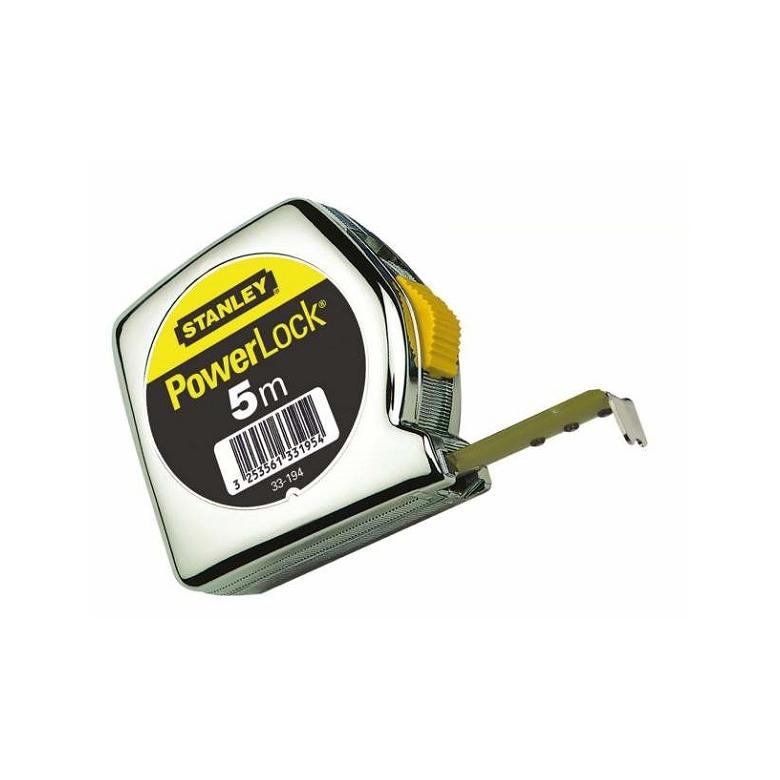STANLEY Miara PowerLock 3 m obudowa metalowa (33-218)