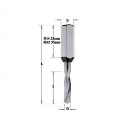 CMT Wiertło Xtreme nieprzelotowe pełnowolframowe D-3mm, L-57,5mm prawe obroty (310.530.21)