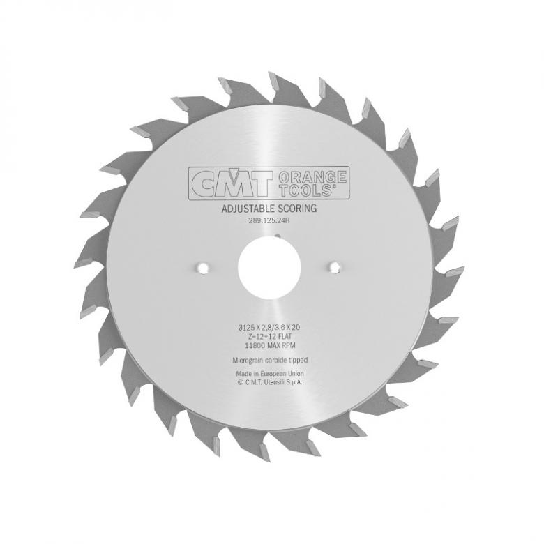 CMT Podcinak składany do płyt laminowanych D-100 F-20 Z-10+10 (289.100.20H)