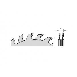 CMT Podcinak składany do płyt laminowanych D-120 F-20 Z-12+12 (289.120.24H) 2