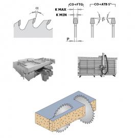 CMT Podcinak trapezowy do płyt laminowanych D-100 F-20 Z-20 (288.100.20H) 2