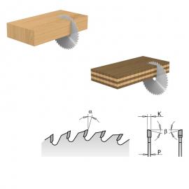 CMT Piła budowlana wykańczająca seria K D-216 F-30, 48 zębów (K21648M-X10) 2