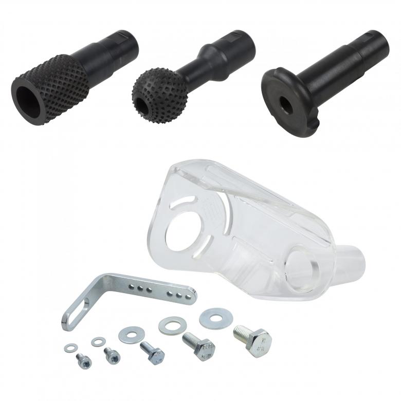 Wolfcraft zestaw tarników do obróbki drewna do szlifierki kątowej 4 cz. (4400000))