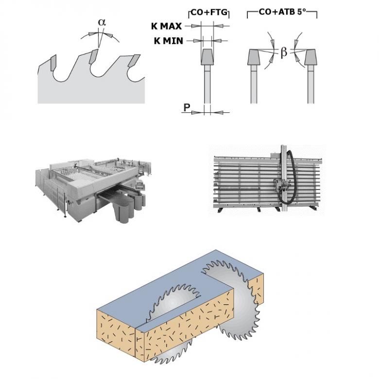 CMT Podcinak trapezowy do płyt laminowanych D-120 F-20 Z-24 (288.120.24H)