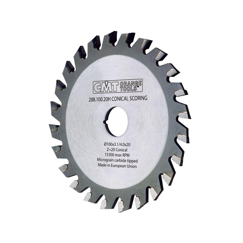 CMT Podcinak trapezowy do płyt laminowanych D-125 F-20 Z-24 (288.125.24H)