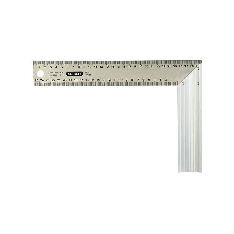 STANLEY Kątownik stolarski stalowy 140 x 250 mm z podziałką  (45-685)