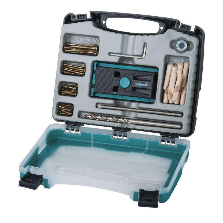 Wolfcraft Zestaw do niewidocznych połączeń w drewnie Undercover Jig (4642000)