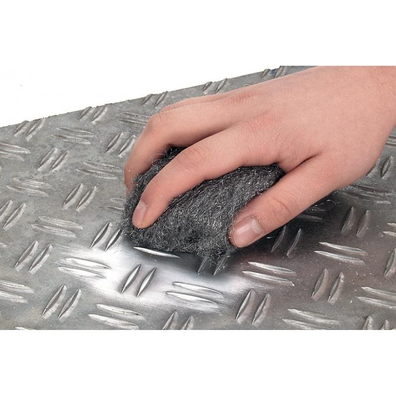 Wolfcraft wełna stalowa do czyszczenia, polerowania 6097000