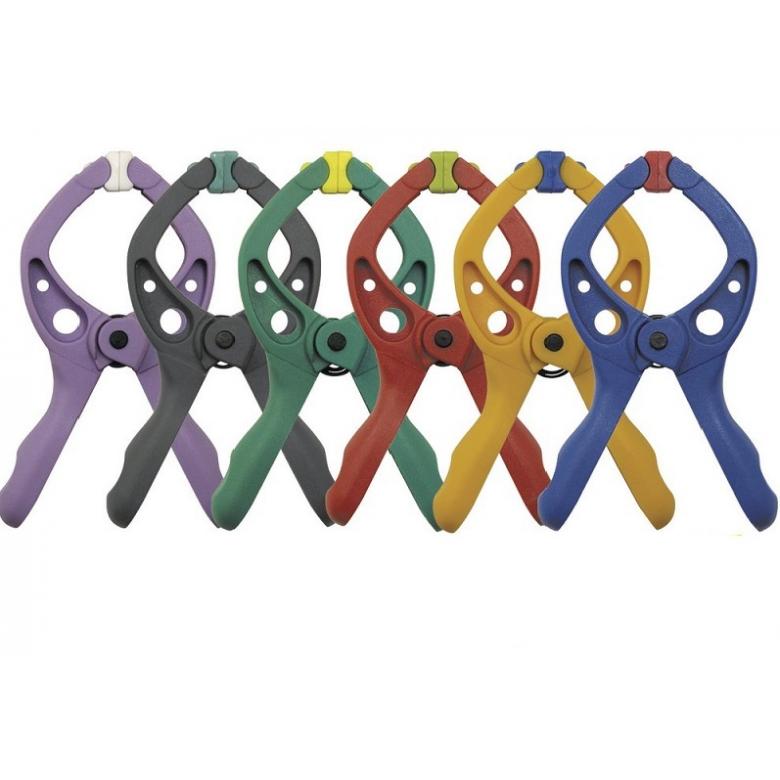 Wolfcraft Ścisk sprężynowy MICROFIX (WF3420000) 6 szt 20 mm