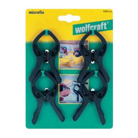 Wolfcraft Ścisk sprężynowy MICROFIX 4 szt (WF3432000) 30 mm
