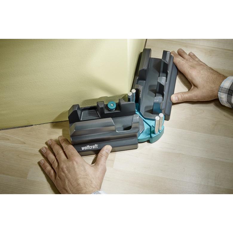 Wolfcraft docinanie paneli, montaż paneli, kątownik 6948000