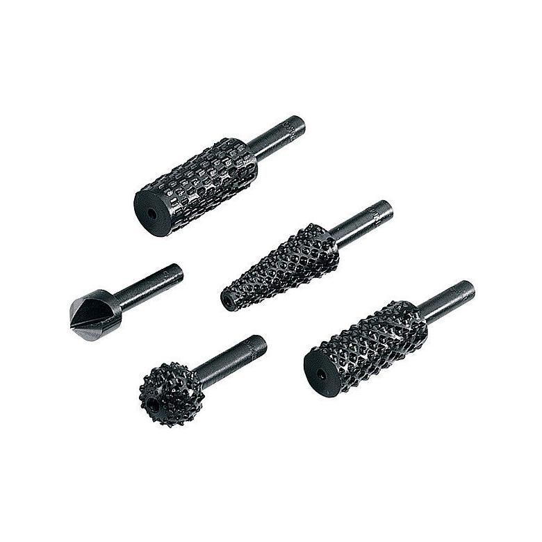 Wolfcraft Zestaw tarników z pogłębiaczem do drewna 5 szt (2540000)