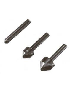 Wolfcraft Zestaw pogłębiaczy do drewna, tworzyw, metali 3 szt (2504000)