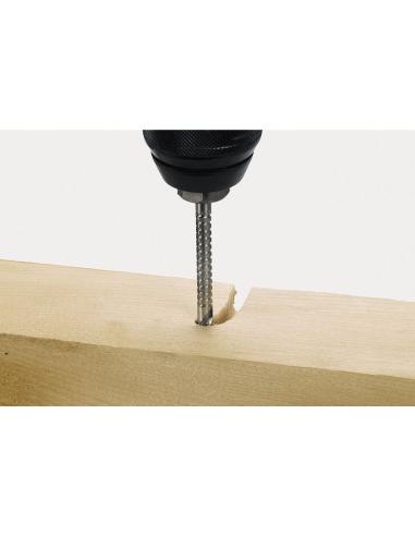 Wolfcraft Wiertło frezujące do drewna i metalu 6 mm (2512000)