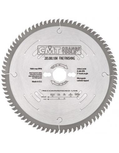 CMT Piła wykończeniowa D-350 F-30 zębów 108 (285.108.14M)