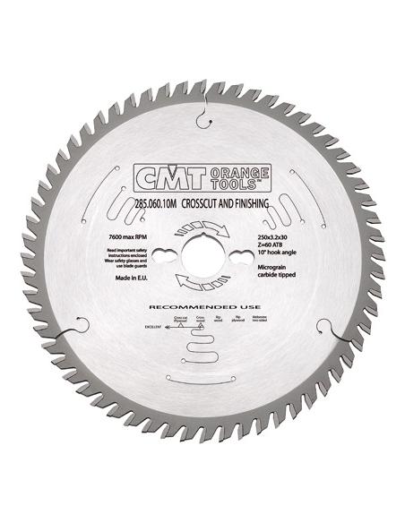 CMT Piła do cięcia poprzecznego i wzdłużnego D-254 F-30 zębów 48 (294.048.10M)