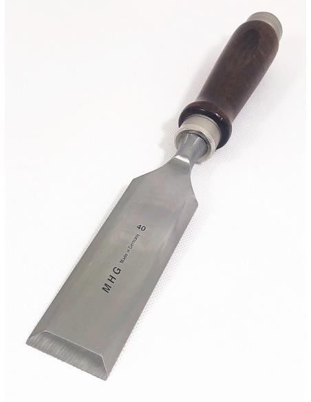 MHG GERMANY Dłuto stolarskie proste 45mm z grabową rękojeścią (1012.45)