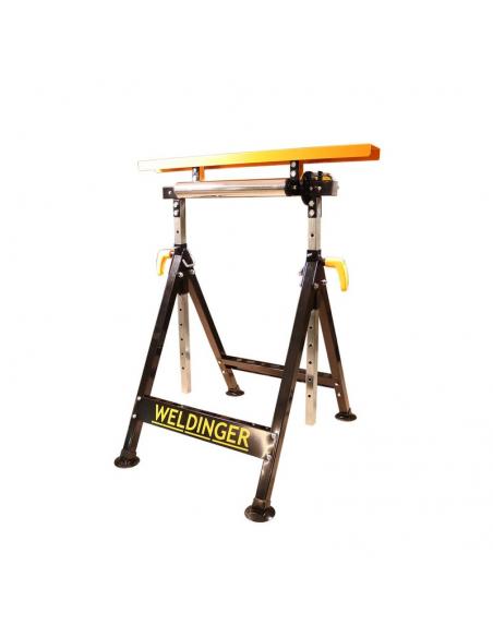 WELDINGER stojak rolkowy podpora z regulacją wysokości 5873