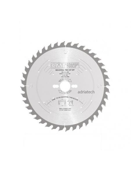 CMT Piła do cięcia poprzecznego i wzdłużnego D-250 F-20 zębów 40 (285.040.10H)