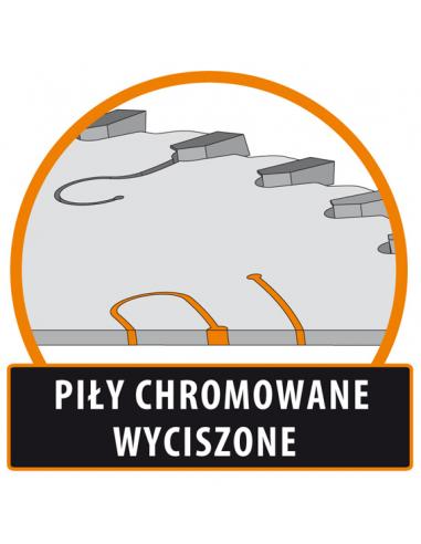 CMT Piiła chromowana wyciszona z zębem typu " na przemian skos" D-250 F-30 zębów 80  (285.680.10M)