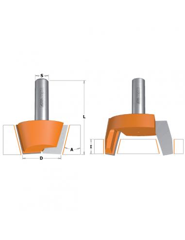 CMT frezy do napraw w materiałach Solid Surface zestaw 2 szt (981.541.11)