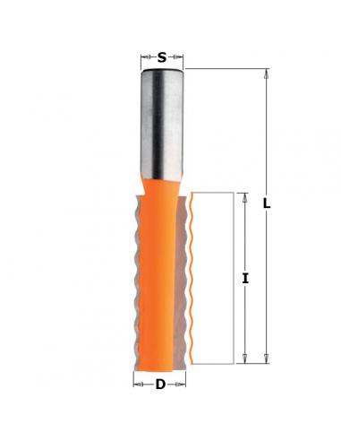 CMT Frez do łączeń w Solid Surface Corian D-15,87 I-51,5 S-12mm (981.531.11)