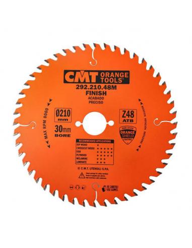 CMT Piła do cięcia poprzecznego do elektronarzędzi D-210 F-30 zębów 48 (292.210.48M)