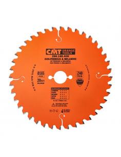 CMT Piła do cięcia metali nieżelaznych i płyt laminowanych D-165 F-20 zębów 40 (296.165.40H)