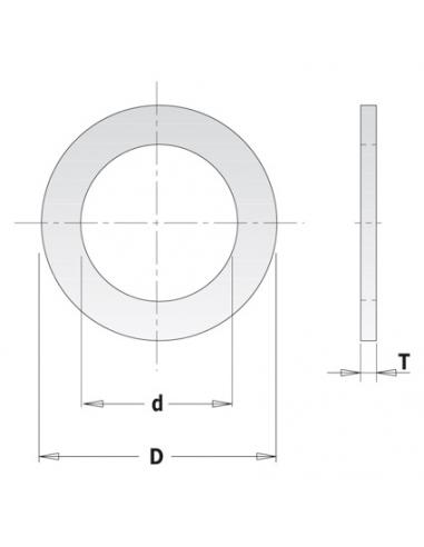 CMT Redukcja do pił D-30 d-25,4 T-2,0 (299.212.00)