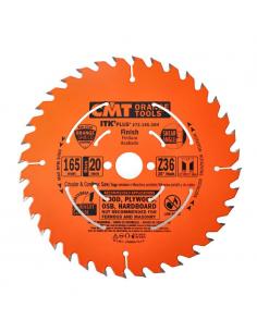 CMT Piła ultra cienka ITK Plus do cięcia poprzecznego  D-165 F-20 zębów 36 (272.165.36H)