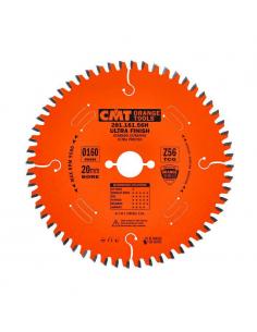 CMT Piła do płyty laminowanej D-160 F-20 zębów 56 (281.161.56H)