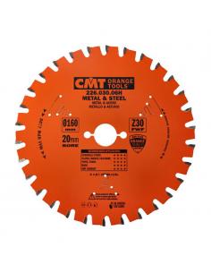 CMT Piła do cięcia stali na sucho D-160 F-20 zębów 30 (226.030.06H)
