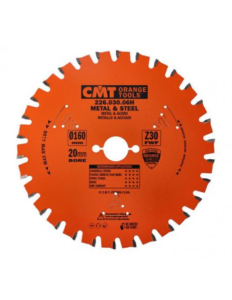 CMT Piła do cięcia stali na sucho D-160 F-20 zębów 30 (226.030.06H)