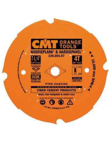 CMT Piła do materiałów ultratwardych D-160 F-20 zębów 4 (236.160.04H)