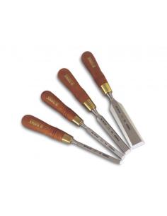 NAREX Dłuta stolarskie proste z fazowaniem bocznym PREMIUM 8-10-16-32 zestaw 4szt (863202) 2