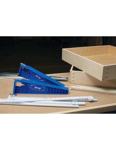 Szablon do montażu prowadnic szuflad KREG Drawer Slide Jig (KHI-HINGE-INT)
