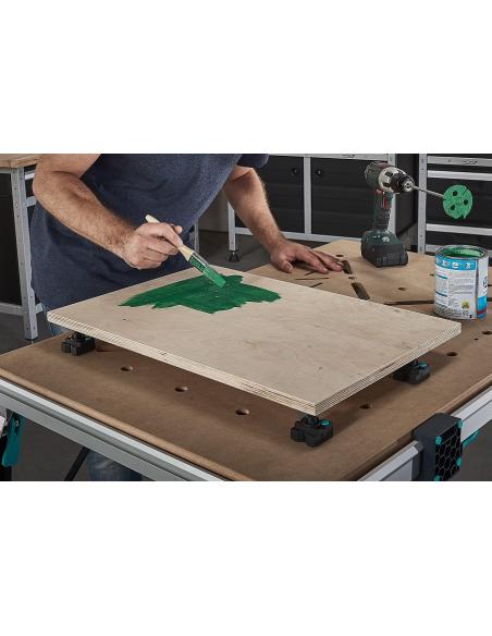 Wolfcraft 4 szczęki zaciskowe ze wspornikami do stołów roboczych (WF6166000)