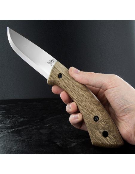 Beavercraft outdoorowy nóż Bushcraft black oak BSH1
