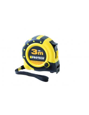 Proteco miara zwijana 16 mm  3 m blokada rozwijania PC10.05-SC03