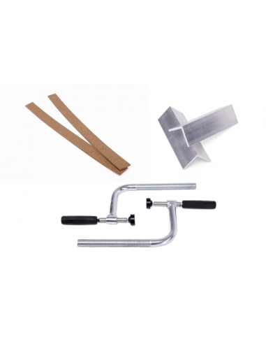 Ramia zestaw akcesorów do strugnic ściski, nakładki aluminiowe, nakładki korkowe (UN-SET-HB))