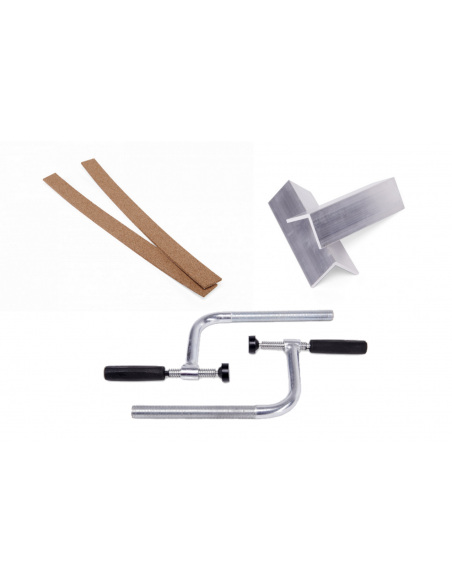Ramia zestaw akcesorów do strugnic ściski, nakładki aluminiowe, nakładki korkowe (UN-SET-HB))