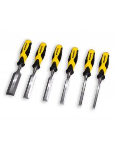 PROTECO Dłuta 8-32mm w walizce - zestaw 6 szt (10.12-1103-99) 2