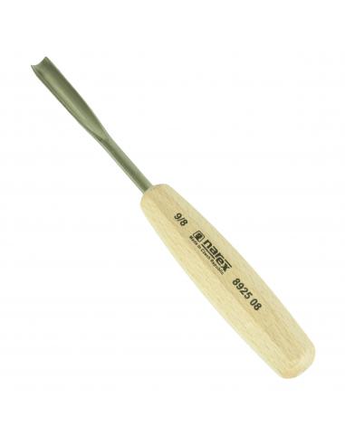 NAREX Dłuto rzeźbiarskie proste żłobak profil 9 o szerokości 8mm serii STANDARD (892508)