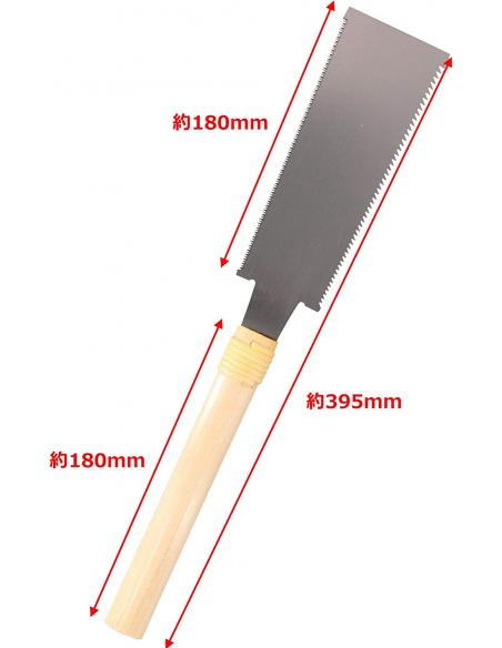 TAKAGI Gisuke Piła japońska Ryoba 180mm wąska 108008